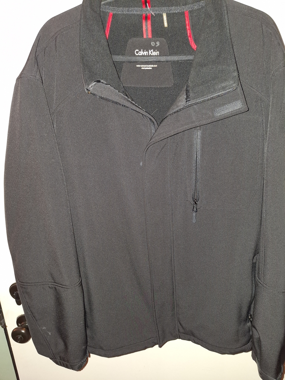Calvin Klein Men's Black Softshell Jacket